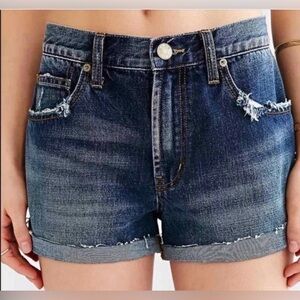 BDG Tom Girl Denim Shorts, Size 24W